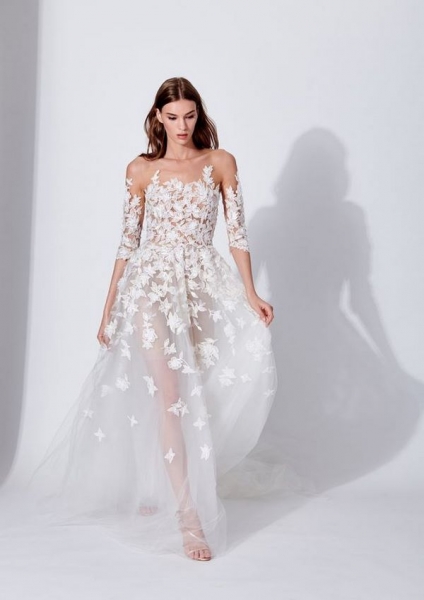 Очаровательные свадебные платья 2019-2020 – модные новинки, модели и фасоны