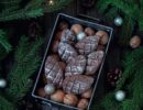 Печенье ‘Шоколадные шишки’ на новогоднюю елку. Рецепт шоколадного печенья