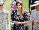 Платье в горошек: королевский ретро-тренд, который актуален снова