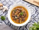 Суп из грибов и дикого риса