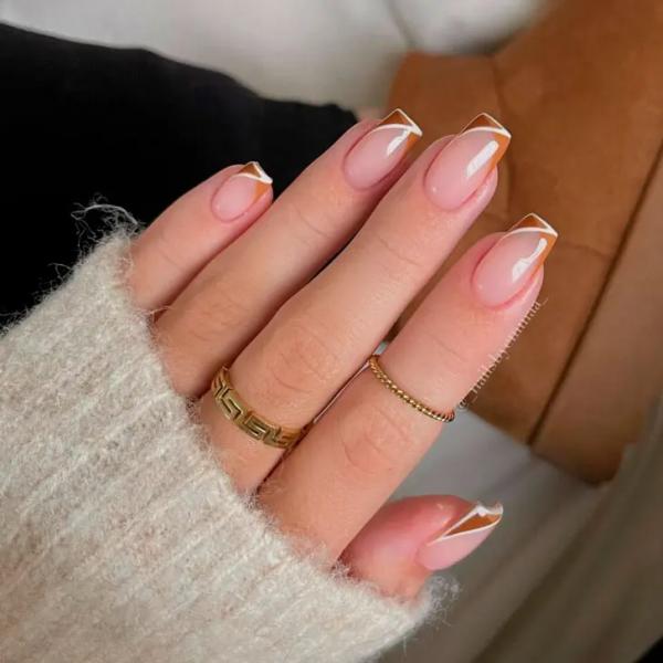 19 бело-коричневых дизайнов ногтей с ноткой элегантности, которые можно сделать дома