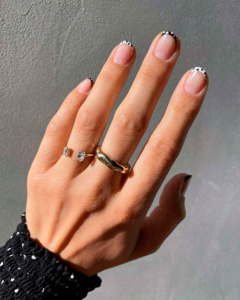 Маникюр с точками: 12 элегантных и оригинальных дизайнов ногтей для весеннего настроения