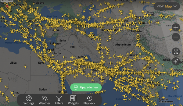 "Аэрофлот" отменил рейс в Иран и переносит вылеты в Египет