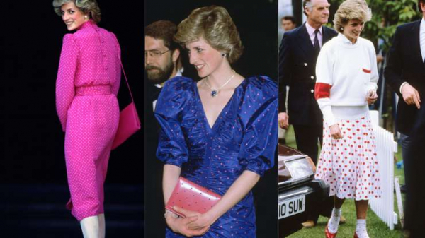 Платье в горошек: королевский ретро-тренд, который актуален снова